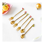 Bộ Muỗng Nĩa Cao Cấp Ăn Tráng Miệng